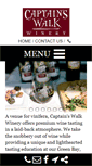 Mobile Screenshot of captainswalkwinery.com